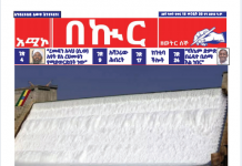 በኩር ጋዜጣ መጋቢት 30/2016 ዓ.ም ዕትም