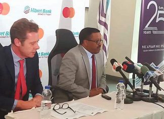 ኅብረት ባንክ እና ማስተር ካርድ የቅድመ ክፍያ ኅብር ማስተር ካርድ አገልግሎትን አስተዋወቁ።