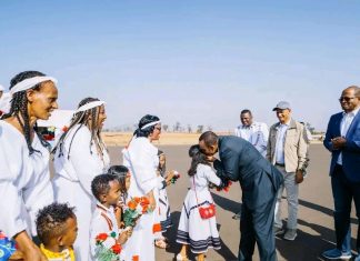 ጠቅላይ ሚኒስትር ዐቢይ አሕመድ (ዶ.ር) ነቀምቴ ከተማ ገቡ።