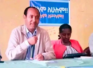 በማዕከላዊ ጎንደር ዞን የአምባ ጊዮርጊስ ከተማ ነዋሪዎች በአካባቢያቸው ሰላም እና ፀጥታ ጉዳዮች ላይ መከሩ፡፡