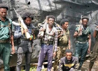 በማዕከላዊ ጎንደር ዞን በታች አርማጭሆ ወረዳ መንግሥት ያቀረበውን የሰላም ጥሪ የተቀበሉ 14 ታጣቂ ኀይሎች ማኅበረሰቡን ተቀላቀሉ።