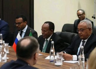 አምባሳደር ታዬ አጽቀሥላሴ ከሩሲያው አቻቸው ሰርጌይ ላቭሮቭ ጋር ተወያዩ።