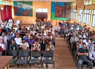 ሕዝብን በቅንነት ከማገልገል ጎን ለጎን የወረዳውን ሰላም ለማስቀጠል እንደሚሠሩ በሰሜን ጎጃም ዞን የደቡብ አቸፈር የመንግሥት ሠራተኞች ተናገሩ።