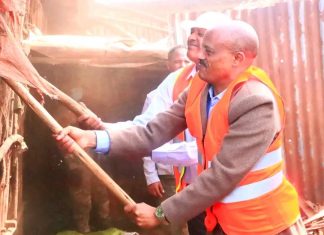 ርእሰ መሥተዳድር አረጋ ከበደ የክረምት በጎ ፈቃድ አገልግሎትን አስጀመሩ።
