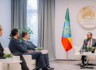 ጠቅላይ ሚኒስትር ዐቢይ አሕመድ ከማርዮት ኢንተርናሽናል ፕሬዚዳንት እና ዋና ሥራ አሥፈጻሚ ጋር ተወያዩ።
