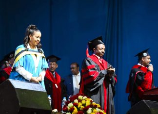 የአዲስ አበባ ዩኒቨርሲቲ ከ5 ሺህ 900 በላይ ተማሪዎቹን አስመረቀ።