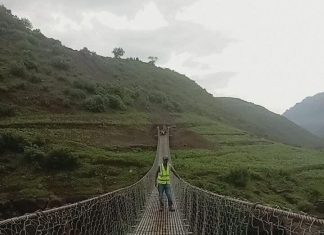 በሰሜን ጎንደር ዞን ዳባት ወረዳ የኮንክሪት ድልድይ ተገንብቶ ለአገልግሎት ክፍት ኾነ።