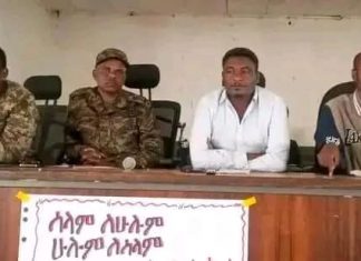 በሰሜን ወሎ ዞን ግዳን ወረዳ “ሰላም ለሁሉም ሁሉም ለሰላም” በሚል መሪ ሃሳብ ውይይት እየተካሄደ ነው፡፡