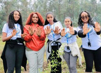 ከልዩ ልዩ የዓለም ክፍሎች የመጡ ሁለተኛ ትውልድ ኢትዮጵያውያን ወጣቶች በጫካ ፕሮጀክት አረንጓዴ አሻራቸውን አኖሩ።