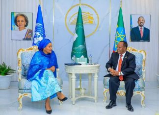 የውጭ ጉዳይ ሚኒስትር አምባሳደር ታዬ አጽቀሥላሴ ከተመድ ምክትል ዋና ጸሐፊ ጋር ተወያዩ።