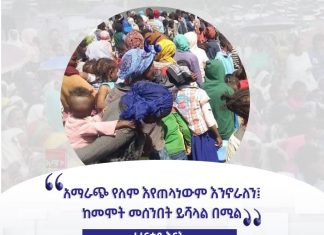 “አማራጭ የለም እየጠላነውም እንኖራለን፤ ከመሞት መሰንበት ይሻላል በሚል” ተፈናቃይ እናት