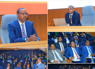 ብልጽግና ፓርቲ የ2016 በጀት ዓመት የእቅድ አፈጻጸም ግምገማ እያካሄደ ነው።