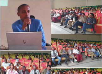 ከተረጅነት ወደ አምራችነት ለመሸጋገር ያለመ ውይይት በሰቆጣ ከተማ እየተካሄደ ነው።