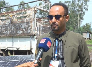 የዓለም ምግብ ፕሮግራም ለመስኖ ልማት አገልግሎት የሚውሉ የሶላር ፓምፖችን ድጋፍ አደረገ።