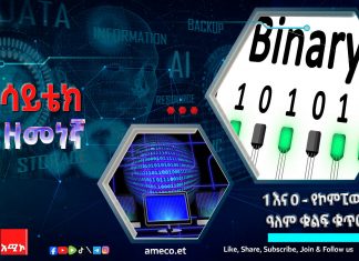 “1 እና 0” የኮምፒውተር ዓለም ቁልፍ ቁጥሮች