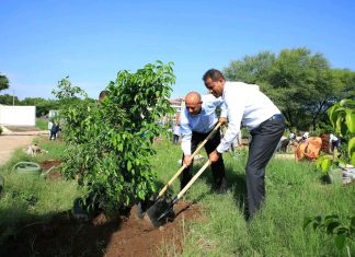 “በታላቅ ቦታ፣ የታላቅ ሰው ስም በሚዘከርበት ስፍራ አረንጓዴ አሻራ ማሳረፍ ትርጉሙ ዕልፍ ነው፡፡