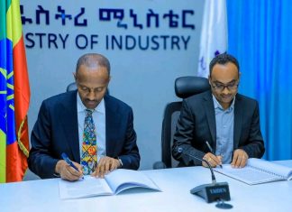 በኢንዱስትሪ ዘርፉ ሰፊ የሥራ ዕድል ለመፍጠር የሚያስችል ስምምነት ተፈረመ፡፡