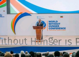 በአረንጓዴ ዓሻራ መርሃ ግብር ሥራዎች አማካኝነት በዘላቂ የግብርና ሥራ የታየው የኢትዮጵያ ርምጃ በጉባኤው መቅረቡን ጠቅላይ ሚኒስትር ዐቢይ አሕመድ (ዶ.ር) ገለጹ።