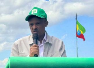 በርእሰ መሥተዳድር አረጋ ከበደ የተመራ የክልሉ ከፍተኛ የሥራ ኀላፊዎች በሰሜን ሸዋ ዞን በኩታ ገጠም የለማ ሰብልን እየጎበኙ ነው፡፡