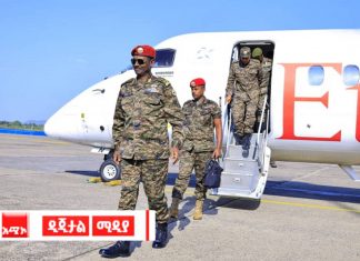 ፊልድ ማርሻል ብርሃኑ ጁላ ለሥራ ጉብኝት ባሕር ዳር ከተማ ገቡ።