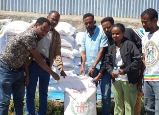 በጻግቭጂ ወረዳ ለሚገኙ የተቸገሩ ወገኖች ሰብዓዊ ድጋፍ ተደረገ።