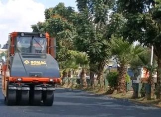 የደብረ ማርቆስ ከተማ የውስጥ ለውስጥ አስፋልት መንገድ ጥገና ሥራ ተጀመረ።