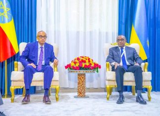 ኢትዮጵያ እና ሩዋንዳ የሰላም ግንባታ ሥራዎችን በውጤታማ መሥራት በሚችሉባቸው ጉዳዮች ዙሪያ ተወያዩ፡፡