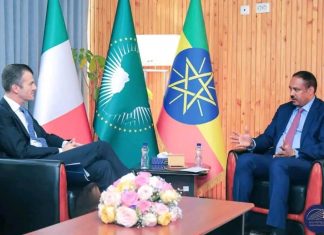 ጣሊያን ከኢትዮጵያ ጋር ያላትን ሁሉን አቀፍ ትብብር ማስፋት እንደምትፈልግ አስታዎቀች።
