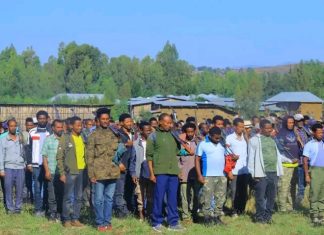 የጎንደር ከተማን ሰላም የተረጋጋ ለማድረግ ቁርጠኛ መኾናቸውን ሠልጣኝ የሚሊሻ አባላት ተናገሩ።