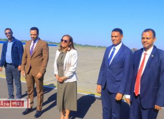 የጤና ሚኒስትሯ ዶክተር መቅደስ ዳባ ባሕር ዳር ገቡ።