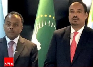 አምባሳደር ምስጋኑ አረጋ ከሶማሊያ የውጭ ጉዳይ ሚኒስትር ድኤታ ጋር ተወያዩ።