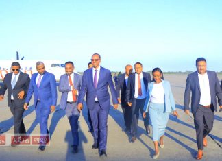 አቶ አደም ፋራህ ባሕር ዳር ገቡ።