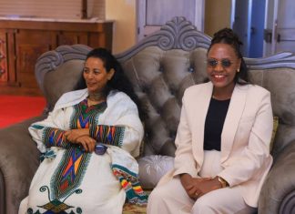 የባሕል እና ስፖርት ሚኒስትር ሸዊት ሻንካ ጎንደር ገቡ።
