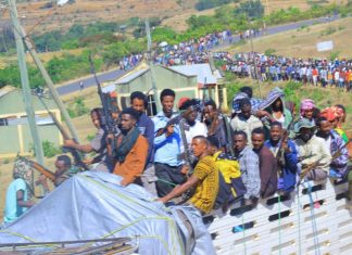 የመንግሥትን እና የሕዝብን የሰላም ጥሪ የተቀበሉ ታጣቂዎች በሰራባ ተሐድሶ ማሰልጠኛ ማዕከል አቀባበል ተደረገላቸው።