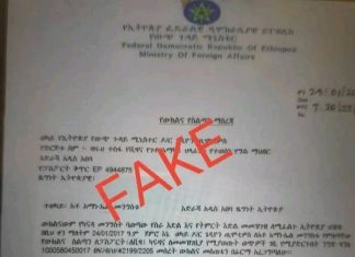 ማኅበረሰቡ ከአጭበርባሪዎች እንዲጠነቀቅ የውጭ ጉዳይ ሚኒስቴር አሳሰበ።