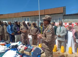 አየር ኃይል ለመቄዶንያ የአረጋውያን እና የአዕምሮ ህሙማን መርጃ ማዕከል ከ2 ሚሊዮን ብር በላይ ድጋፍ አደረገ።