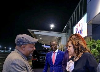 የሩዋንዳ አርበኞች ግንባር ፓርቲ ዋና ጸሃፊ ዌላርስ ጋሳማጌራ አዲስ አበባ ገብተዋል።
