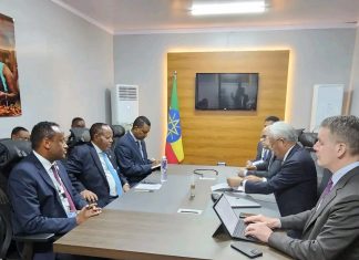 ፕሬዝደንት ታየ አፅቀ ሥላሴ ከእስያ የመሠረተ ልማት ኢንቨስትመንት ባንክ ፕሬዝደንት ጋር ተወያዩ።