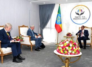 “ኢትዮጵያ በፈጣን ዕድገት ላይ ናት” አቶ አደም ፋራህ