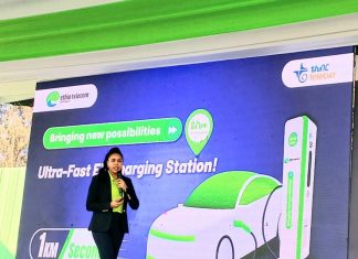 የመጀመሪያው የኤሌክትሪክ ተሽከርካሪ ቻርጅ ማድረጊያ ስቴሽን ሥራ ጀመረ፡፡