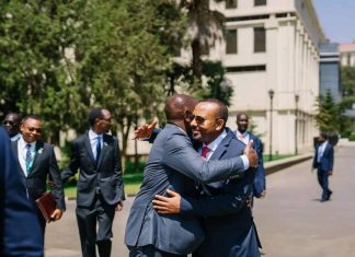 ጠቅላይ ሚኒስትር ዐቢይ አሕመድ (ዶ.ር) ከኬኒያው ፕሬዝዳንት ዊልያም ሩቶ ጋር ተወያዩ።