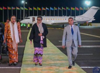የግብጽ እና ዴሞክራቲክ ሪፐብሊክ ኮንጎ ጠቅላይ ሚኒስትሮች አዲስ አበባ ገቡ።