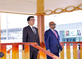 የማዳጋስካር ፕሬዝዳንት አንድሪ ራጁዌሊና ለአፍሪካ ኅብረት ጉባኤ አዲስ አበባ ገቡ።