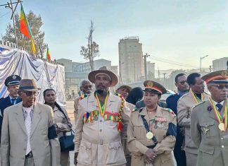 88ኛው የሰማዕታት መታሰቢያ በአዲስ አበባ አየተከበረ ነው።