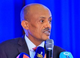 በአማራ ክልል የብልጽግና ፓርቲ ቅርንጫፍ ጽሕፈት ቤት የ8 ወራት የሥራ አፈጻጸሙን እየገመገመ ነው።