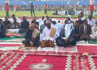 የዒድ አልፈጥር በዓል በአዲስ አበባ እየተከበረ ነው።