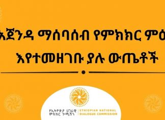 በአጀንዳ ማሰባሰብ የምክክር ምዕራፍ እየተመዘገቡ ያሉ ውጤቶች:-