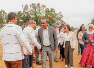 ጠቅላይ ሚኒስትሩ አራተኛውን የገጠር ኮሪደር ልማት ሥራ በስልጤ ዞን ሁልባረግ ወረዳ ሞዴል የአርሶ አደሮች የመኖሪያ መንደር ግንባታ አስጀመሩ።