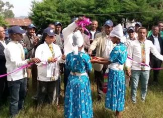 ከ83 ሚሊዮን ብር በላይ ወጭ የተደረገባቸው የመሠረተ ልማት ሥራዎች ተመርቀው ለአገልግሎት ክፍት ኾኑ።