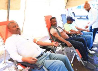 ዛሬ የለገስነው ደም ነገ ለእኛም ነው።